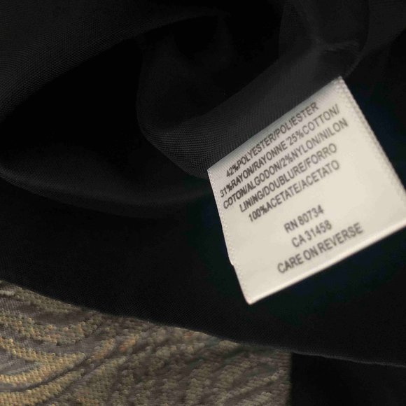 BCBGMaxAzria Quilted Gold Detail Cocktail Dress Size S - Picture 10 of 11